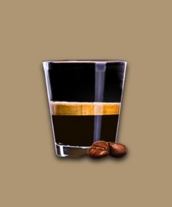 Abbildung Kaffee 777milabaci im Glas.