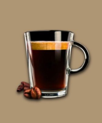 Abbildung Kaffee Chocolafe im Glas.