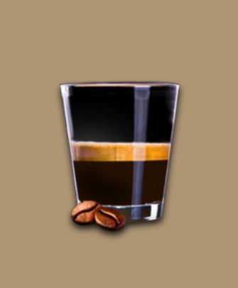 Abbildung Kaffee Cipiacecosi im Glas.